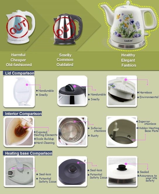 LuguLake electric kettle